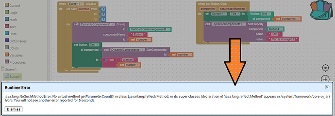 runtime error