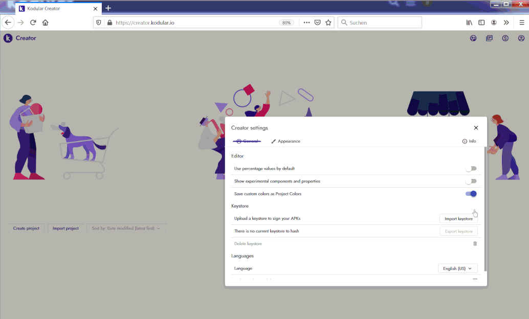 Nothing keystore in my apk Discuss Kodular Community