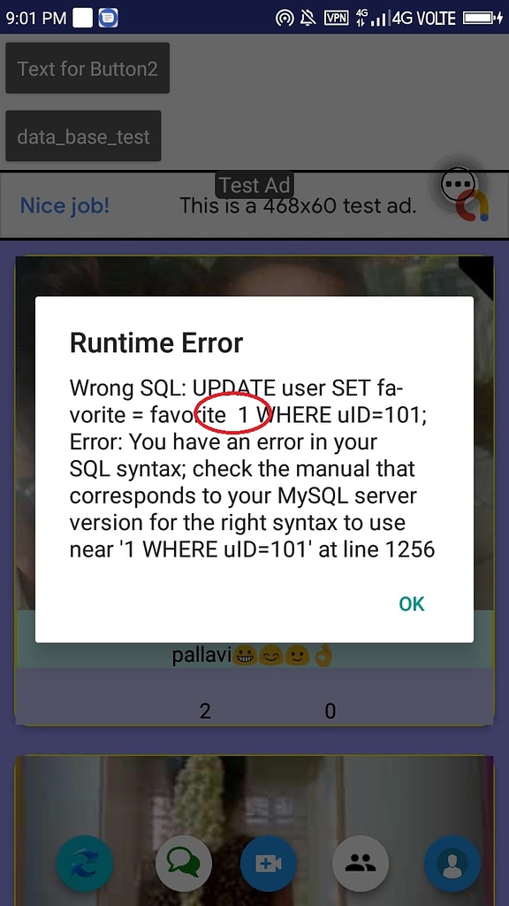 Mysql increase value not working Discuss Kodular Community