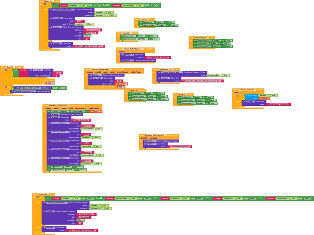 Firebase Storage data not sending from one screen to another Discuss
