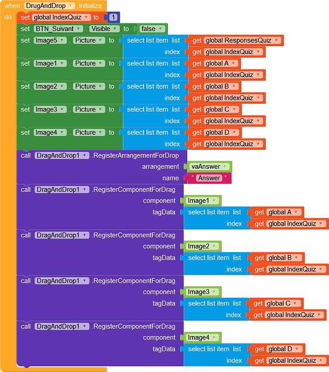 Can i use drag and drop in a quiz? Discuss Kodular Community