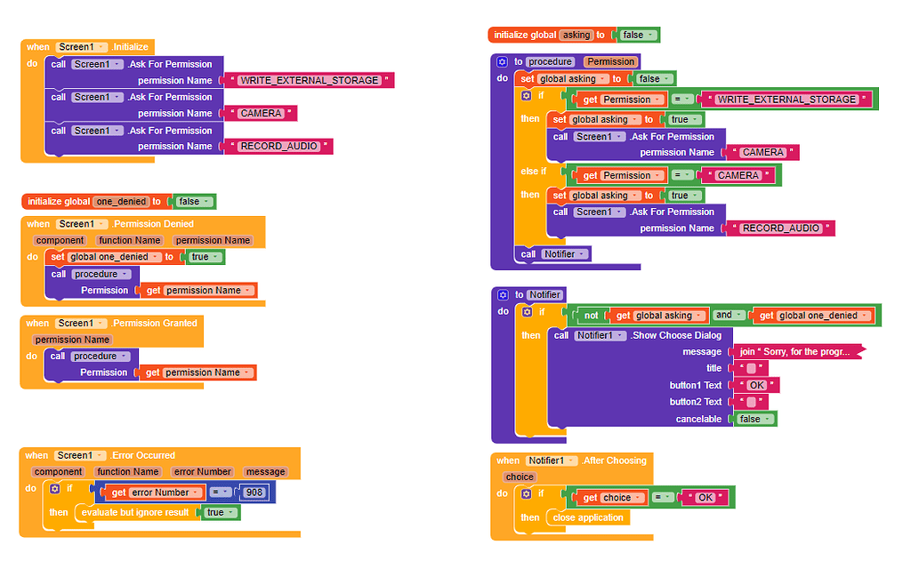 My solution with granting all permissions in your project (WRITE