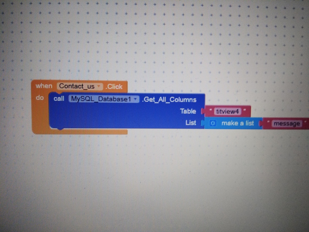 How To Remove Column Name While Retrieving Data Discuss Kodular