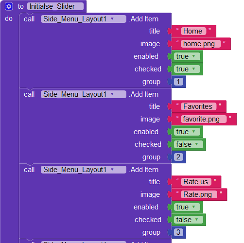 Please help in Side Menu Discuss Kodular Community