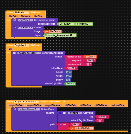 Error upload to firebase storage on android 11 is any wrong with m