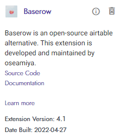 Baserow - No Code Data