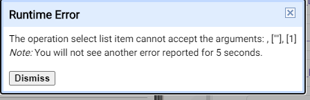 error