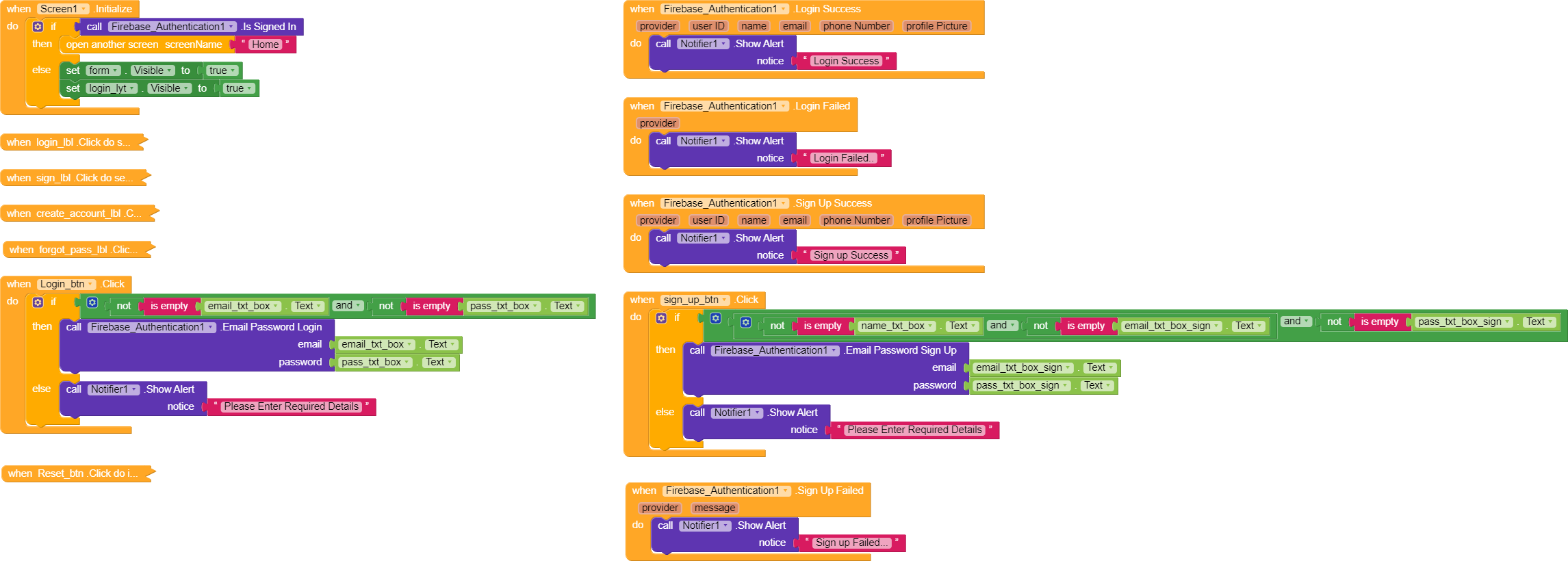 Firebase config file error - Discuss - Kodular Community