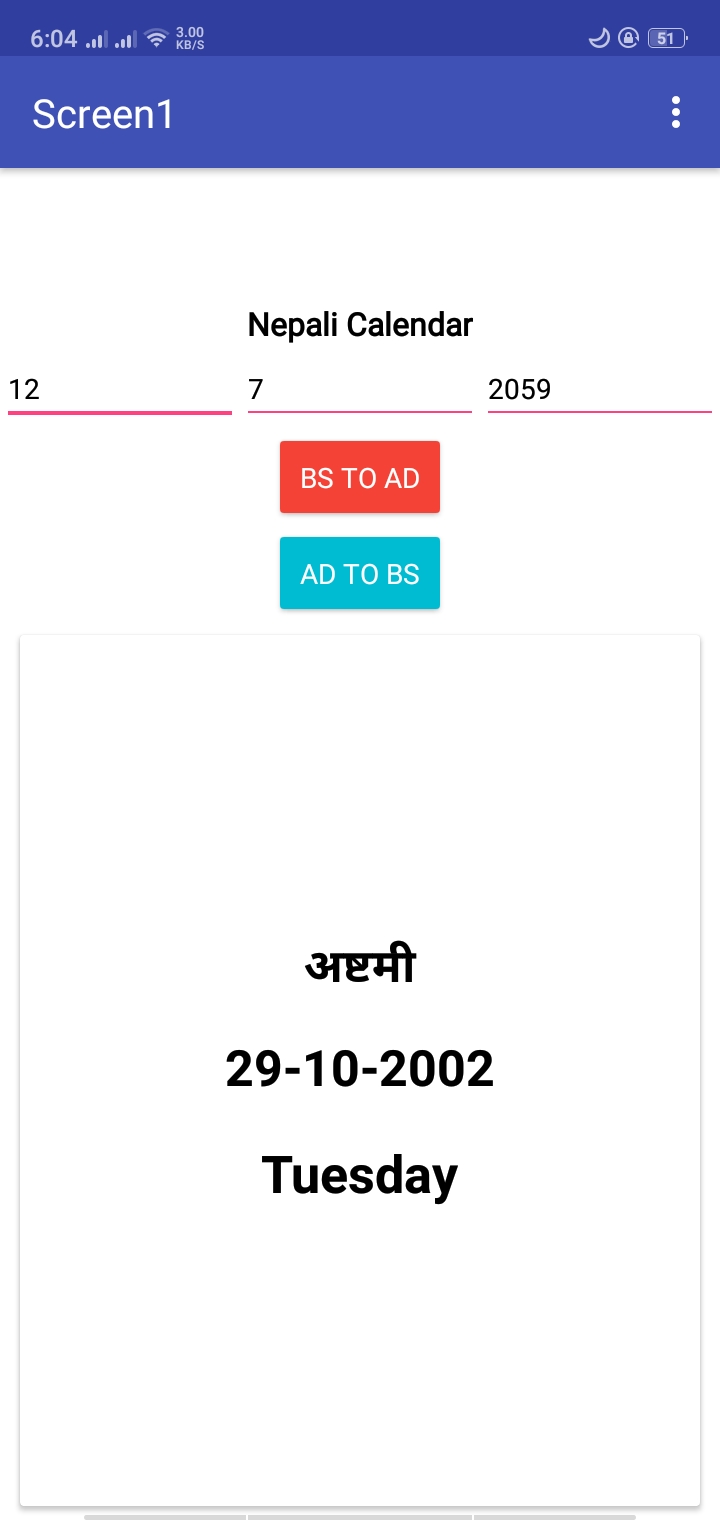 [Free] Nepali Calendar Extension An extension to convert AD to BS