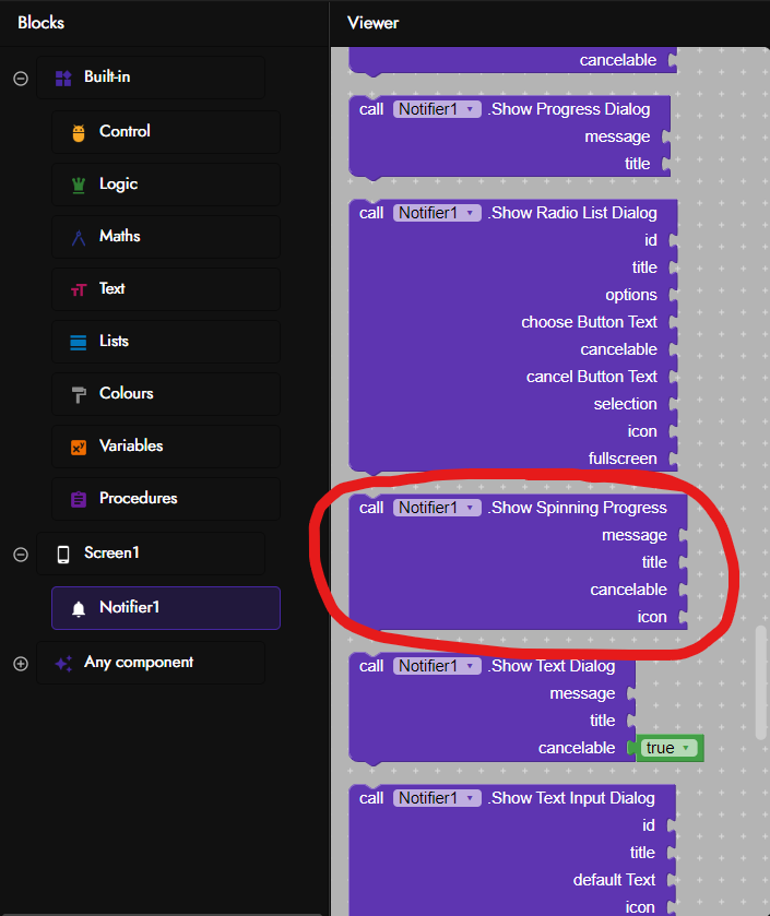 Dialogs (Version 5) Discuss Kodular Community
