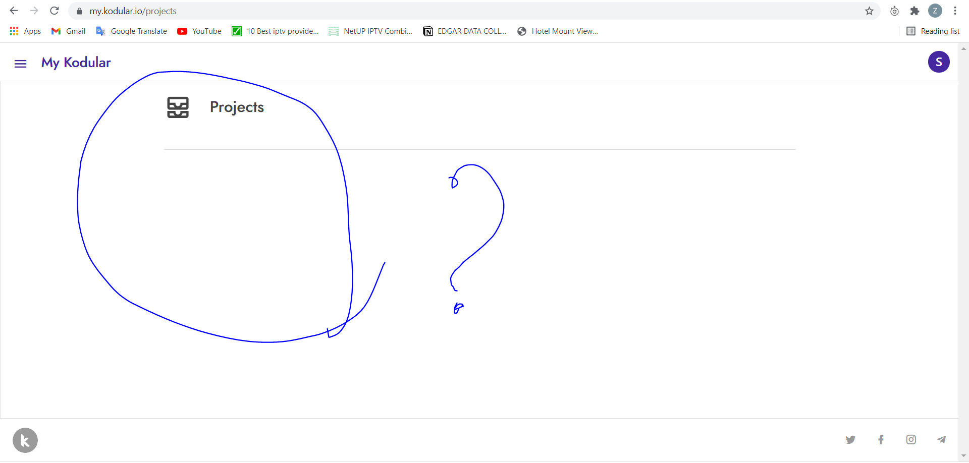 Project Not Showing On The My Kodular Project Section Bugs Kodular 