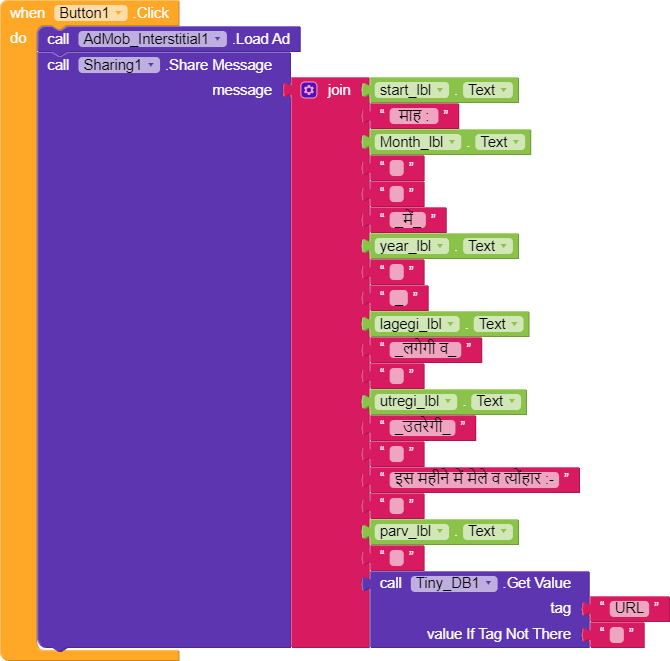 Join Text Of Different Labels Not Working Properly As Per My Need 
