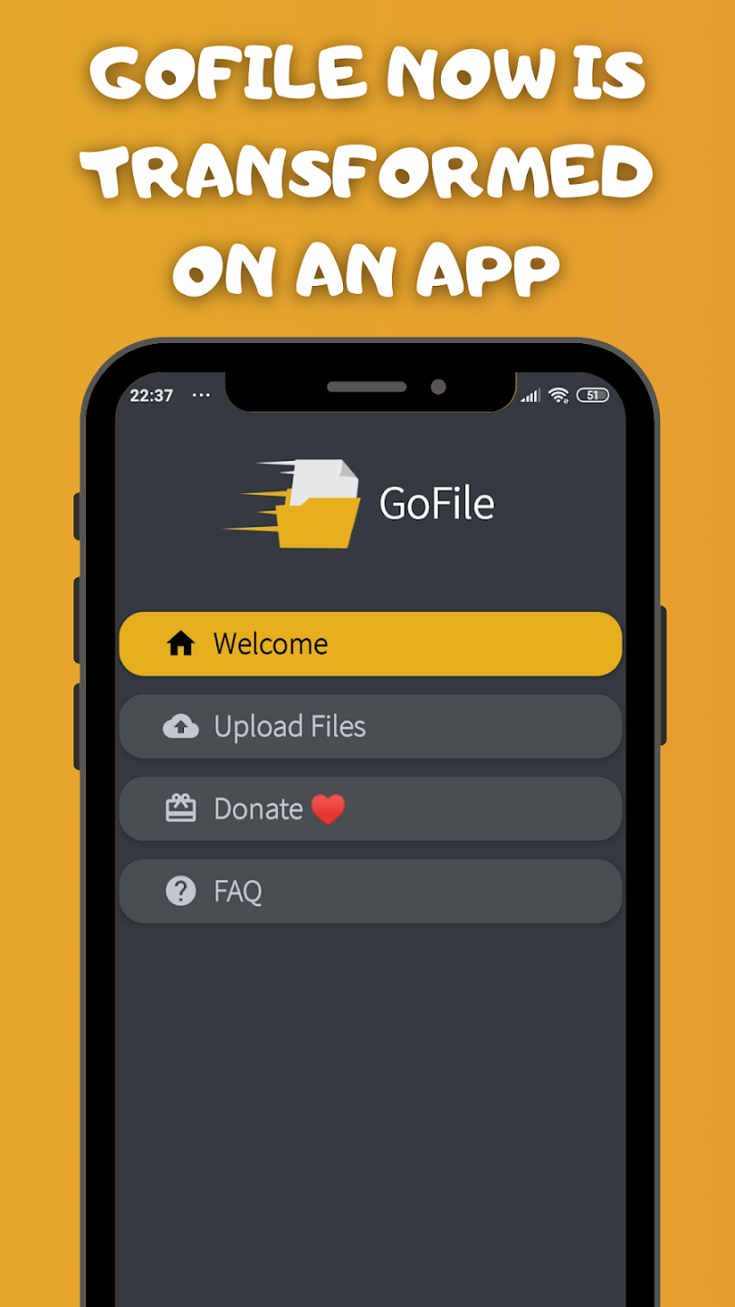 Gofile - free unlimited file sharing and storage