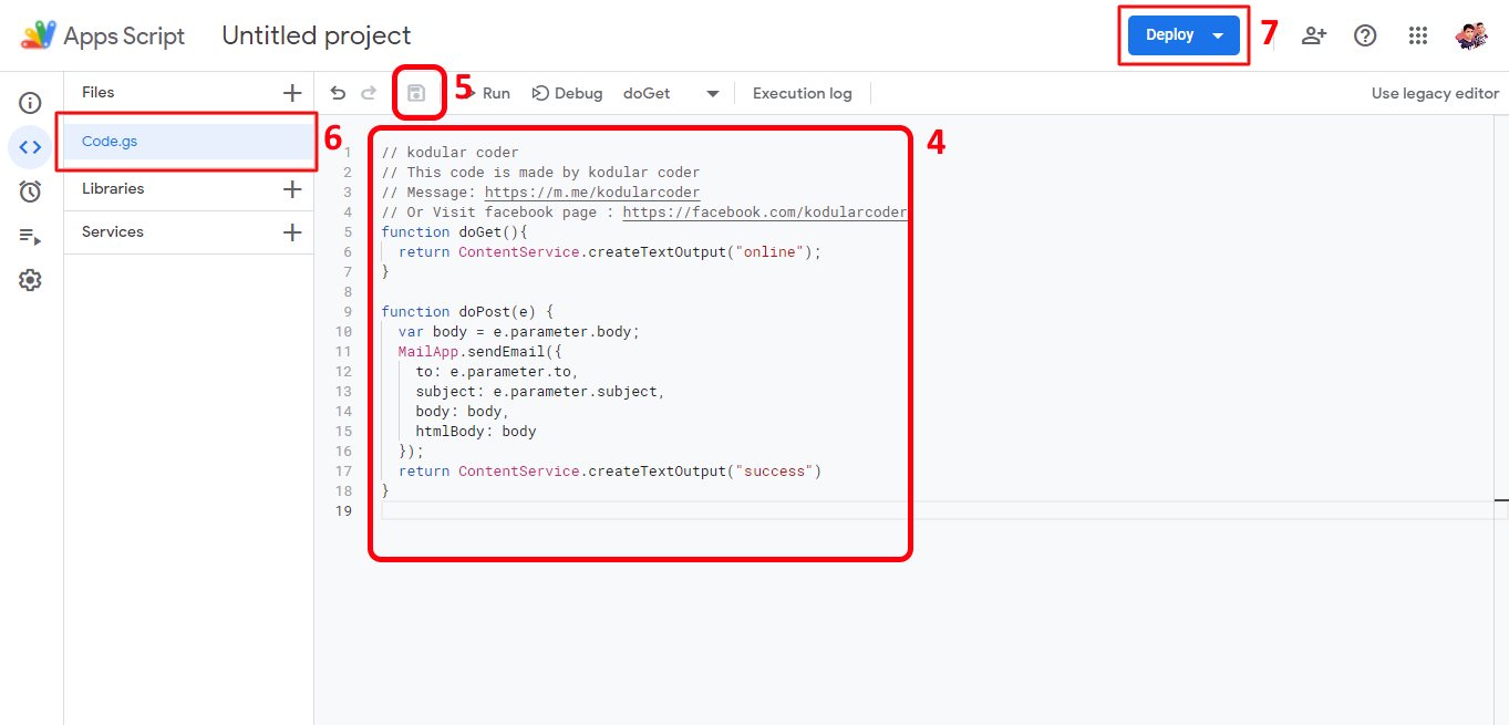 [ Free ] Make Custom email sender API with google apps script ...